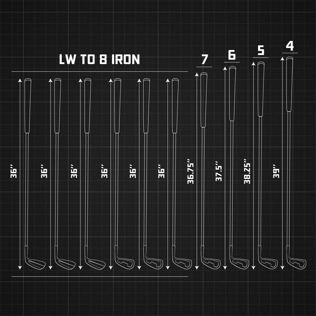 Origin Curved Combo Length Irons Chrome